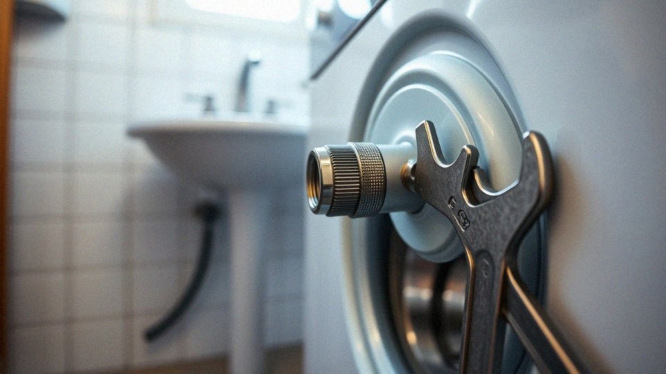 Jak odkręcić wąż dopływowy od pralki?