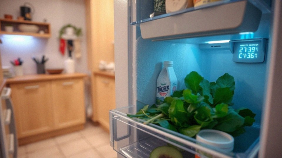 Jak czujnik temperatury może powodować mrożenie żywności?