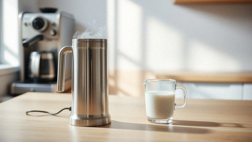 Jakie są rodzaje spieniaczy do mleka?