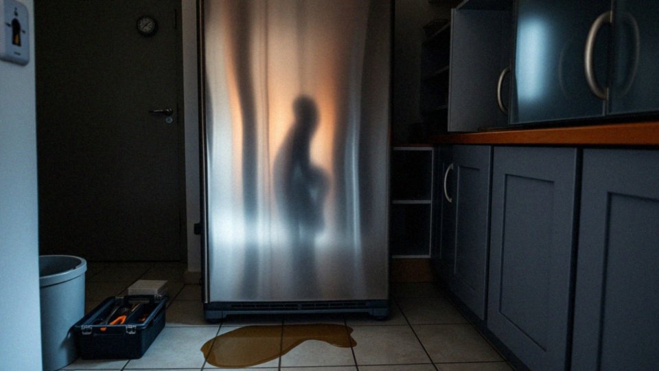 Kiedy należy wezwać profesjonalistę do naprawy odpływu w lodówce?