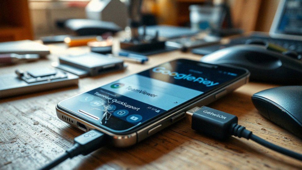 Jak zainstalować aplikację TeamViewer QuickSupport na uszkodzonym telefonie?