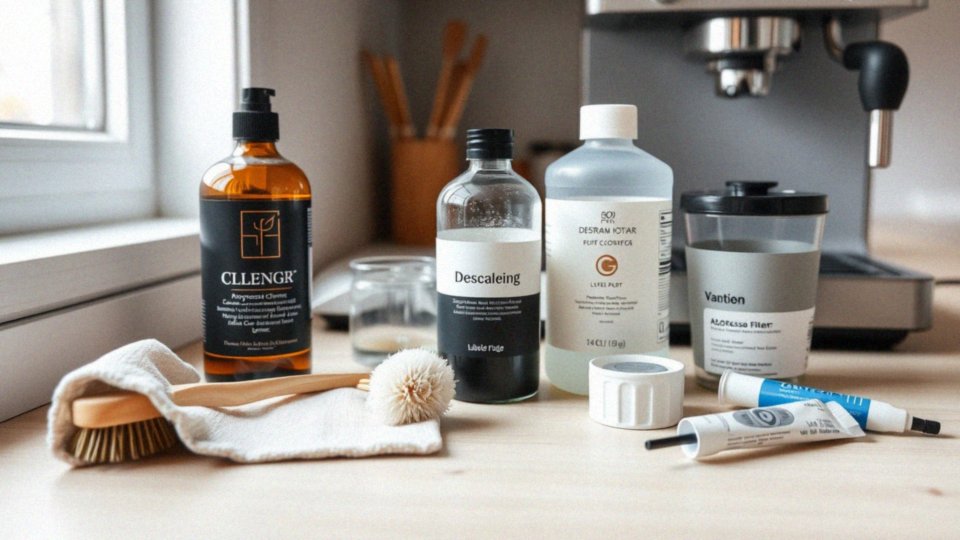 Jakie akcesoria mogą być pomocne w czyszczeniu ekspresu?