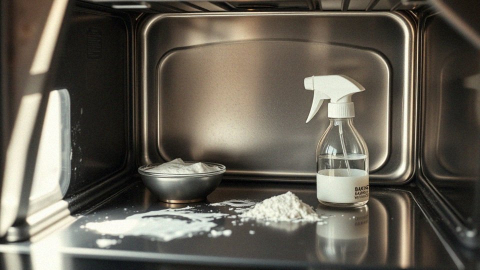 Jakie domowe sposoby można wykorzystać do czyszczenia piekarnika?