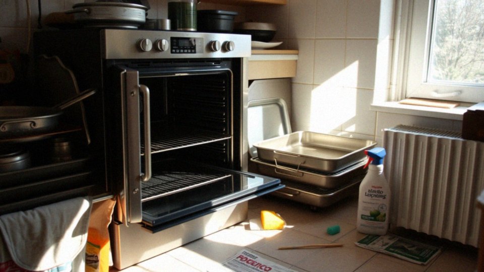 Jak przygotować piekarnik do czyszczenia?