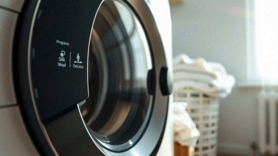 Jakie programy prania są dedykowane dla delikatnych tkanin?