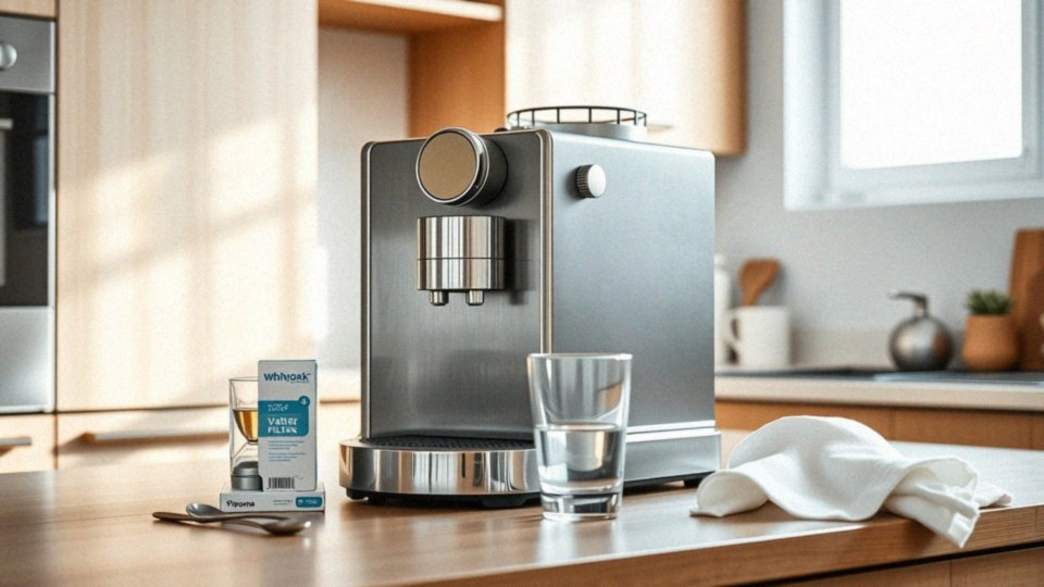 Jak wymieniać wkład filtrujący w ekspresie?