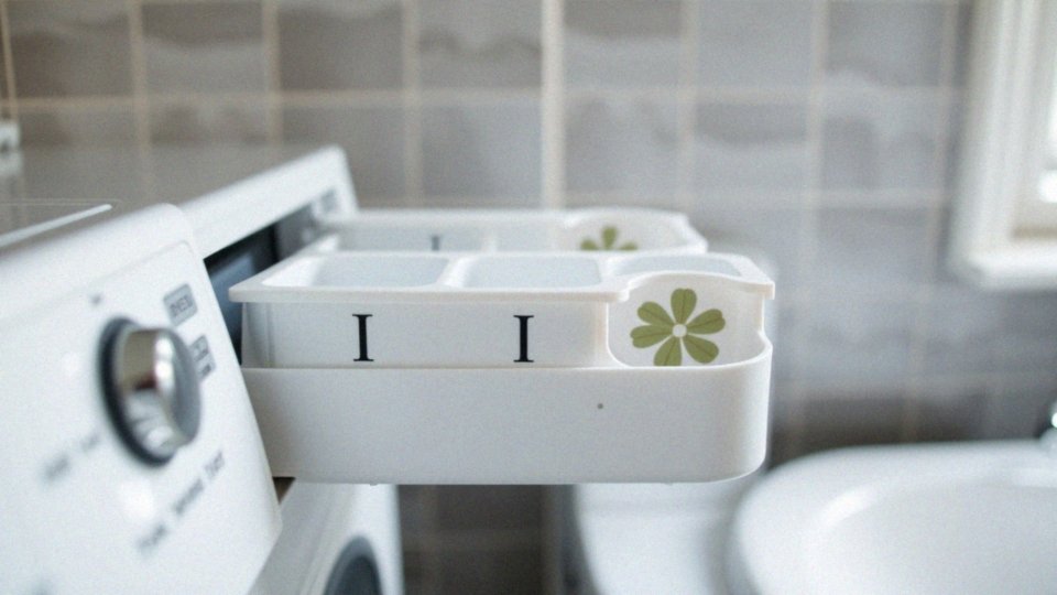 Jak rozpoznać oznaczenia na szufladzie pralki?