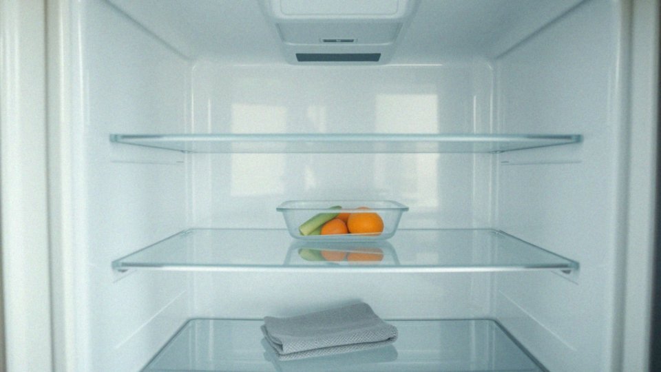 Jak utrzymać wnętrze lodówki po rozmrażaniu?