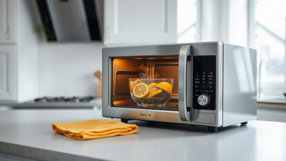 Jak używać cytryny do czyszczenia mikrofalówki?