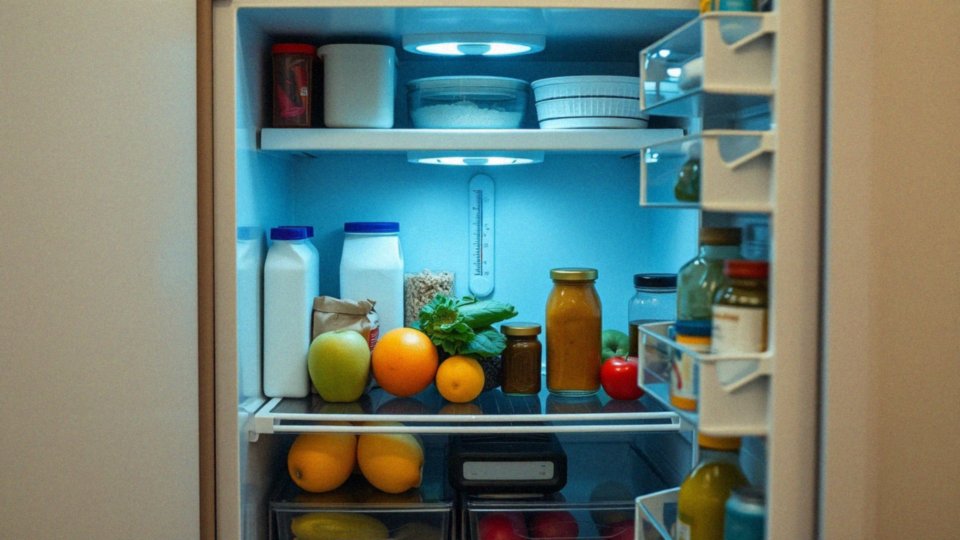 Jakie są skutki zbyt wysokiej temperatury w lodówce?
