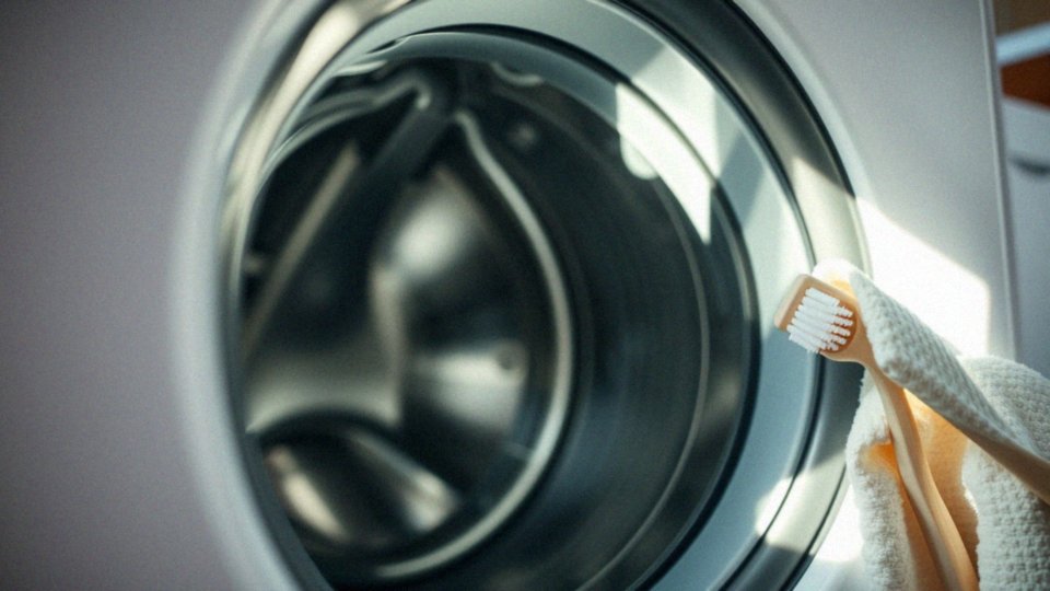 Co powinno się używać do czyszczenia gumy w pralce?