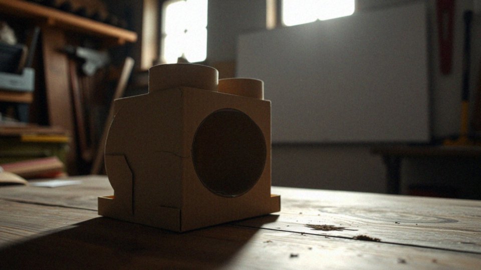 Jak regulować długość korpusu camery obscury?