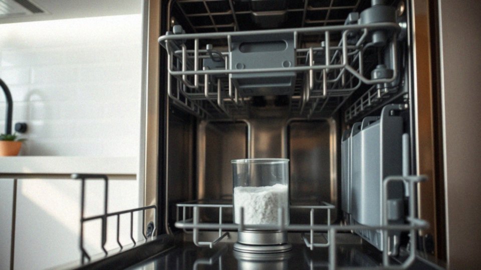 Jakie jest miejsce zbiornika na sól w zmywarce?