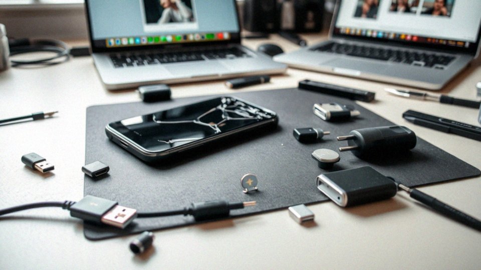 Jakie są wymagane narzędzia do wyświetlenia obrazu z uszkodzonego telefonu?