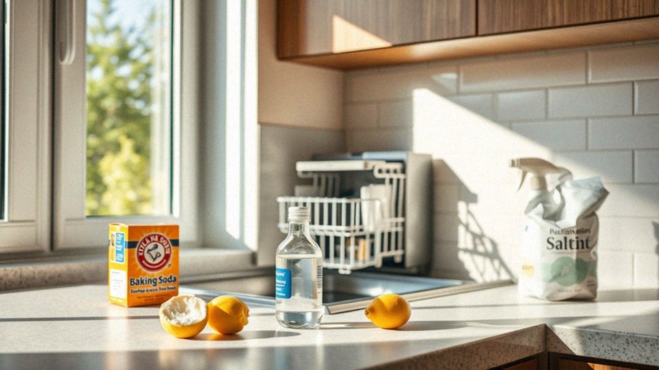 Jakie składniki można wykorzystać do czyszczenia zmywarki?