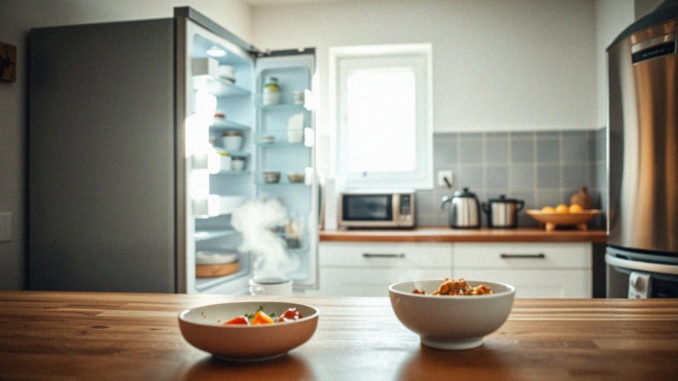 Dlaczego wkładanie ciepłych potraw zwiększa zużycie prądu przez lodówkę?