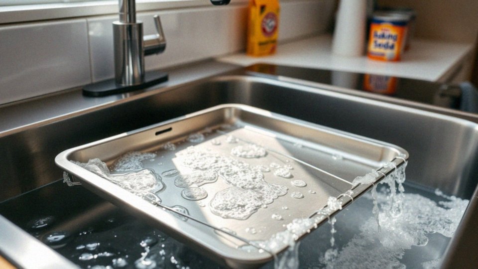 Jak wyczyścić blachy i kratki piekarnika?