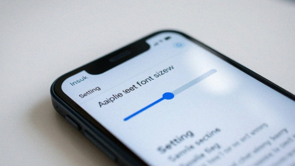 Jak działają suwaki do zmiany rozmiaru czcionki?