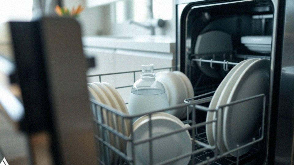 Jak zmywarka dozuję nabłyszczacz podczas cyklu zmywania?