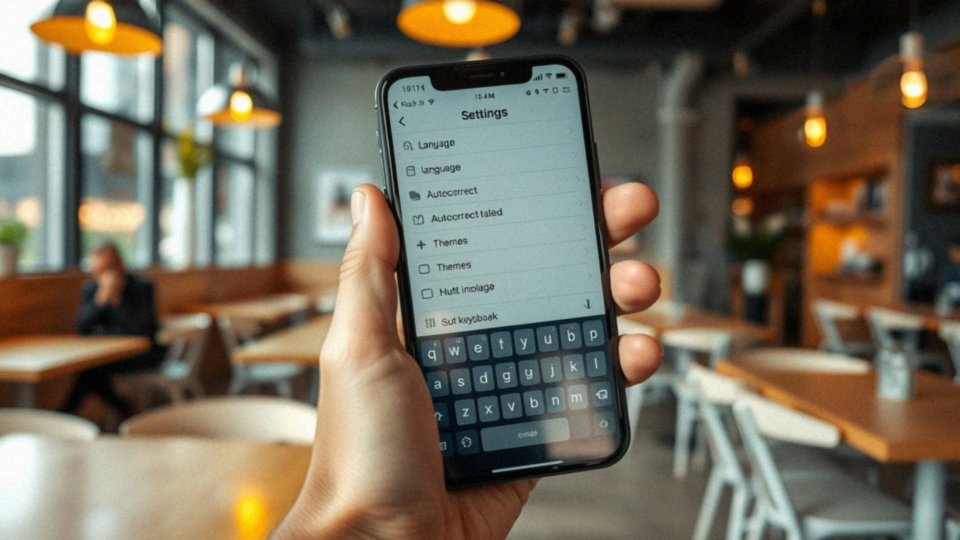 Jakie ustawienia klawiatury można zmienić na telefonie?