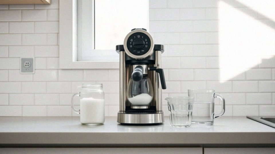 Jak odkamienić ekspres do kawy kwaskiem cytrynowym?