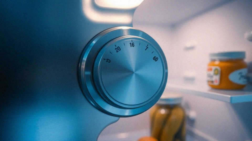 Co oznacza pokrętło w lodówce?