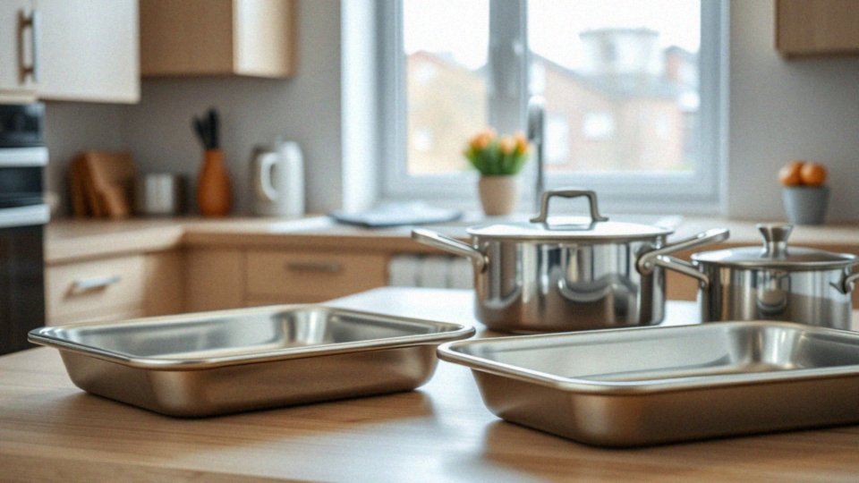 Czy blachy ze stali nierdzewnej nadają się do mycia w zmywarce?