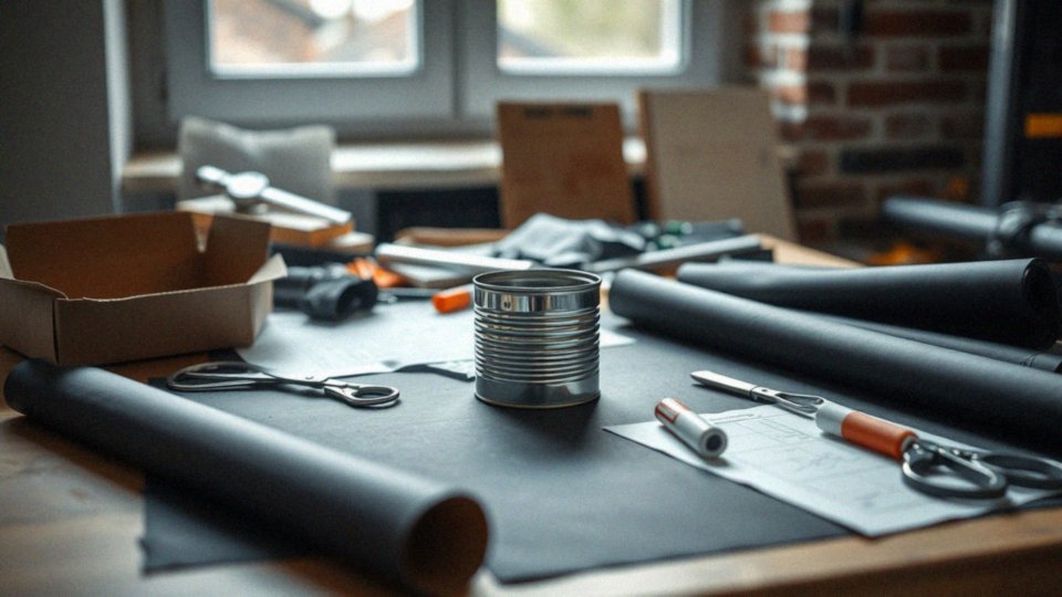 Jakie materiały są potrzebne do budowy camera obscura?