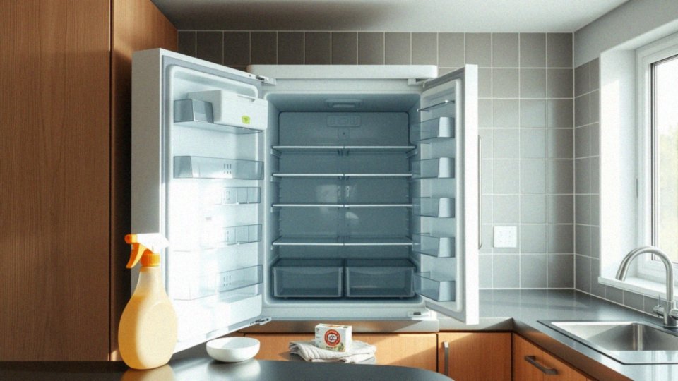 Jakie są skuteczne metody na dokładne czyszczenie lodówki?