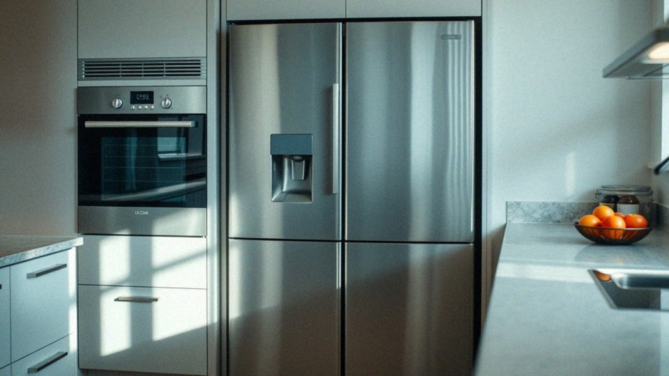 Jakie są zalecenia dotyczące ustawienia piekarnika obok lodówki?