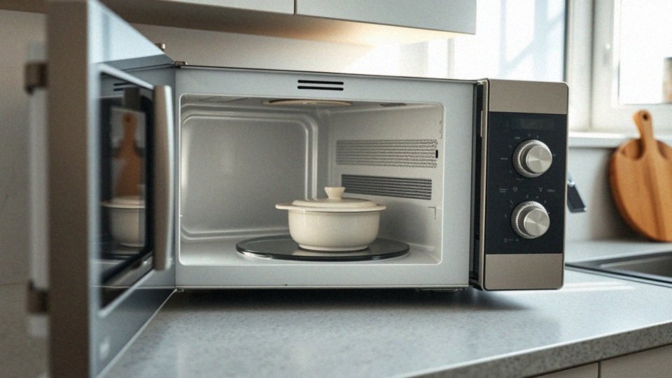 Jak zapobiegać gromadzeniu się brudu w mikrofalówce?