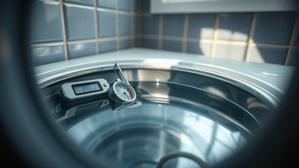 Jak używać termometru do wody w pralce?