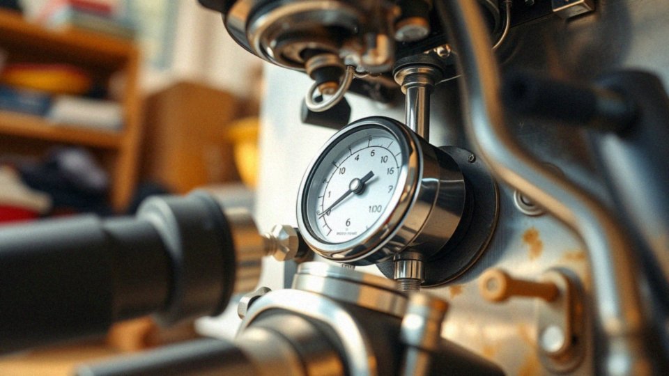 Jakie są efekty zatkanego przepływomierza w ekspresie?