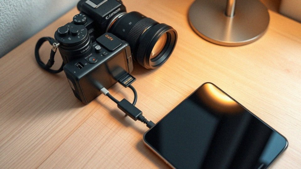 Jakie czynniki wpływają na prędkość przesyłania zdjęć z aparatu na telefon?