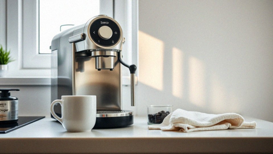 Jak często należy czyścić blok zaparzający w ekspresie Saeco?