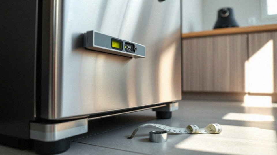 Jakie narzędzia są potrzebne do ustawienia lodówki?