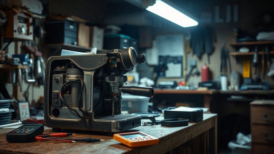 Jak usterka układu elektronicznego wpływa na ekspres?