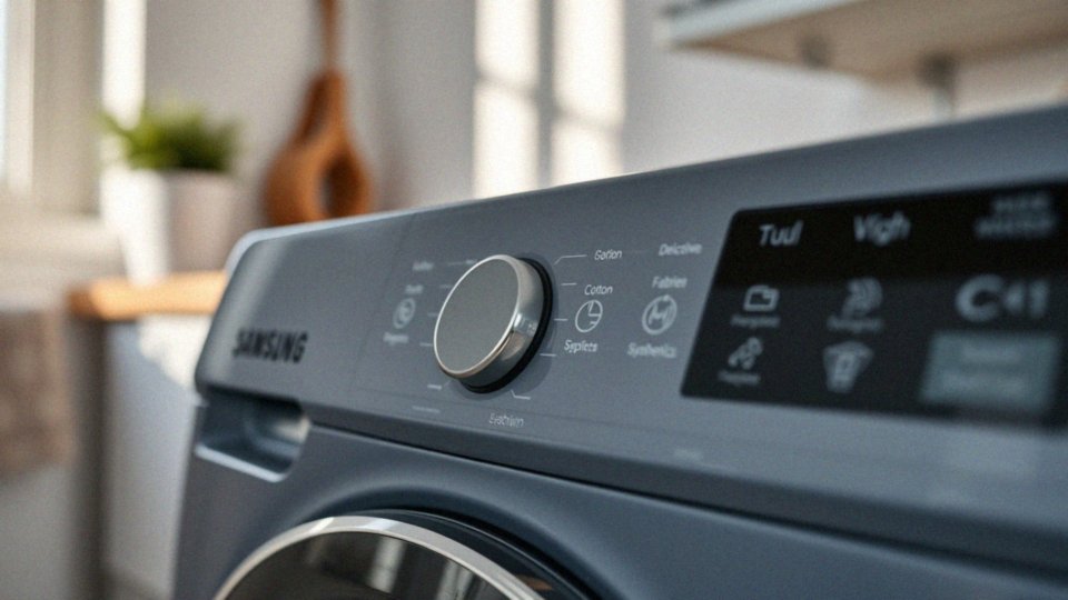 Co oznaczają symbole na pralce Samsung? Przewodnik po funkcjach
