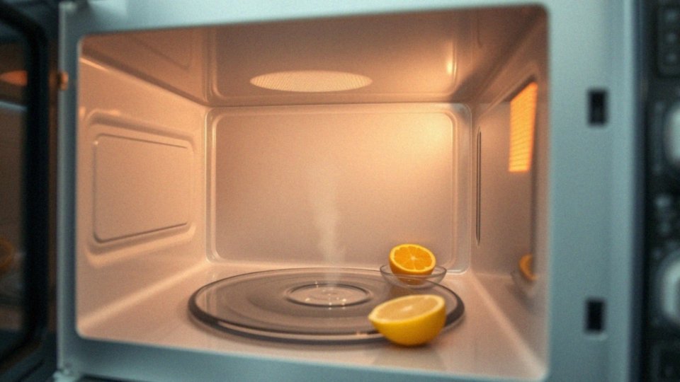 Czym wyczyścić mikrofalówkę? Skuteczne metody i porady