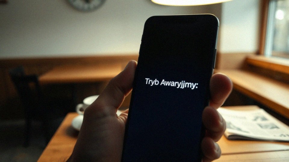 Jak włączyć tryb awaryjny w telefonie? Przewodnik krok po kroku