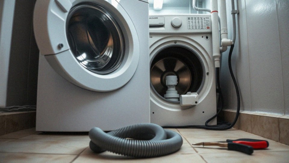 Jak wymienić wąż odpływowy w pralce? Poradnik krok po kroku
