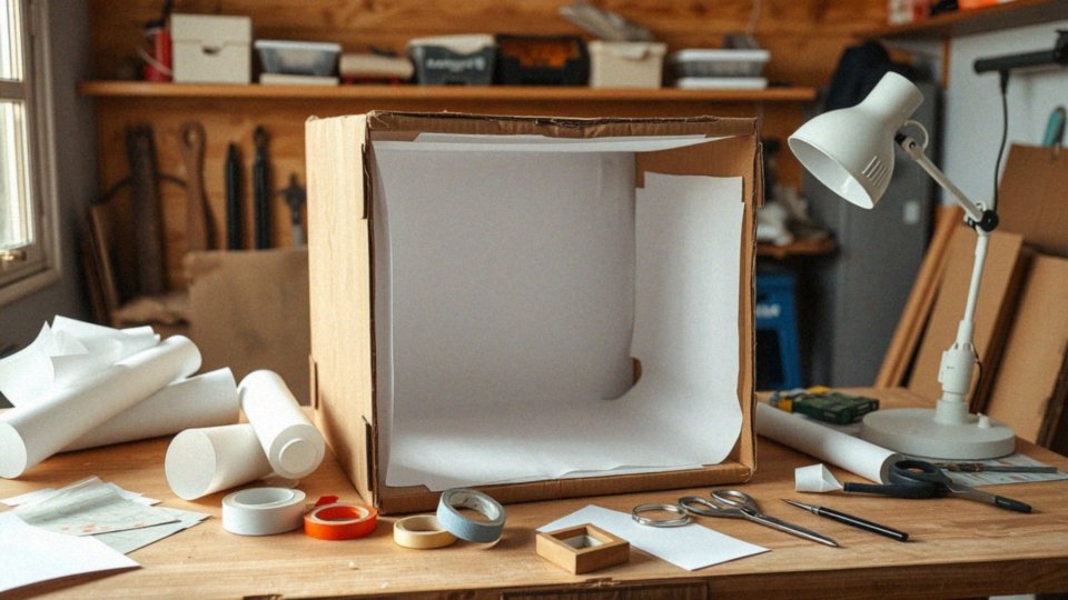 Jak zrobić namiot bezcieniowy? Prosty przewodnik krok po kroku